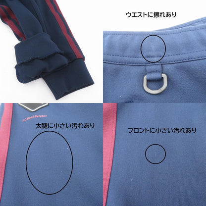FCRB | エフシーアールビー TRAINING TRACK RIBBED PANTS トラックパンツ パンツ FCRB-222013 ネイビー サイズ：S【瀬戸大橋店】