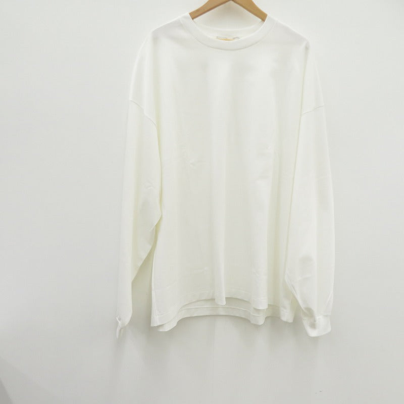 COOTIE | クーティー Spanish Pima Boxy L/S Tee 長袖Ｔシャツ CTE-26S311 ホワイト サイズ：L【瀬戸大橋店】