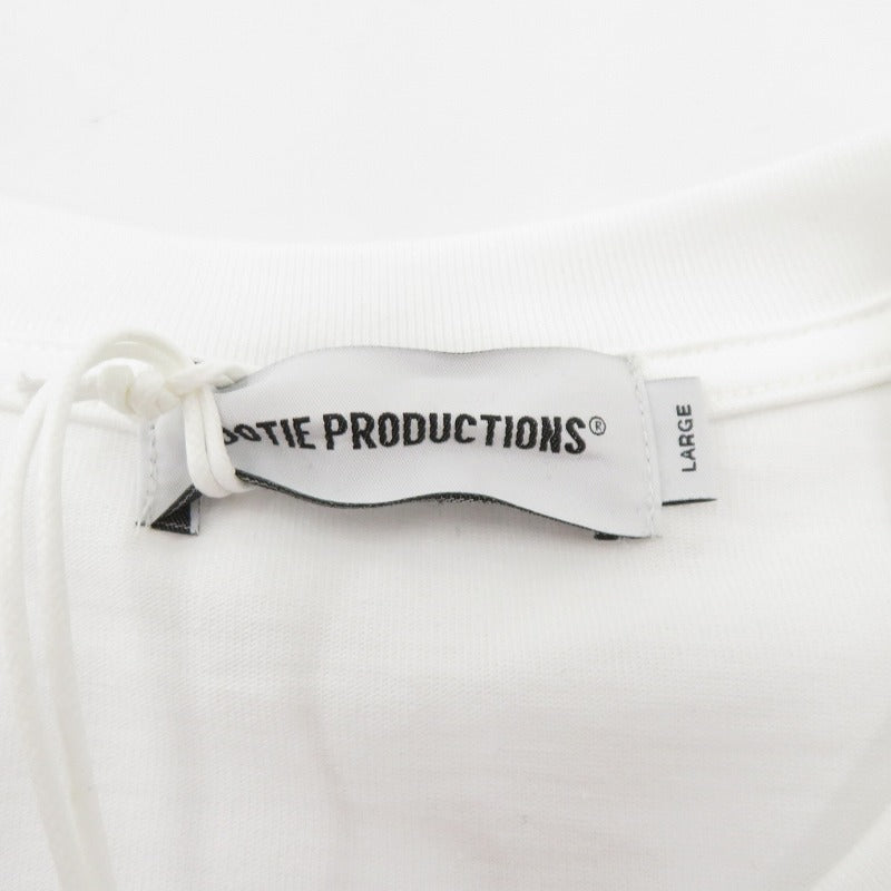 COOTIE | クーティー Spanish Pima Boxy L/S Tee 長袖Ｔシャツ CTE-26S311 ホワイト サイズ：L【瀬戸大橋店】