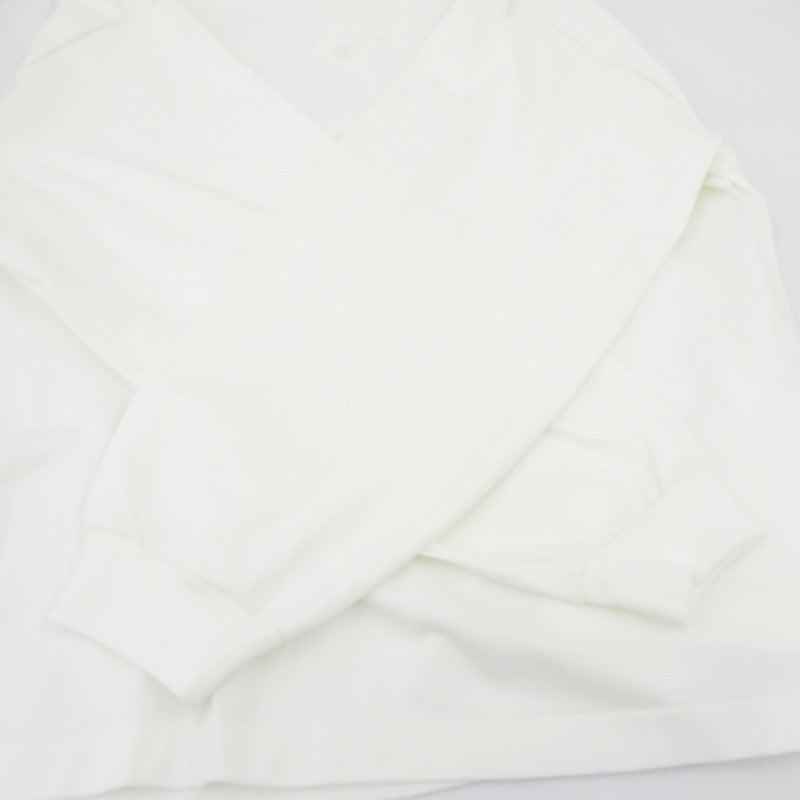 COOTIE | クーティー Spanish Pima Boxy L/S Tee 長袖Ｔシャツ CTE-26S311 ホワイト サイズ：L【瀬戸大橋店】
