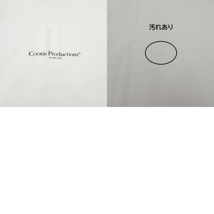 COOTIE | クーティー Spanish Pima Boxy L/S Tee 長袖Ｔシャツ CTE-26S311 ホワイト サイズ：L【瀬戸大橋店】