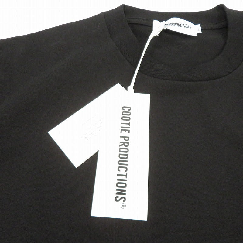 COOTIE | クーティー Spanish Pima Boxy S/S Tee 半袖Ｔシャツ CTE-26S312 ブラック サイズ：S【瀬戸大橋店】