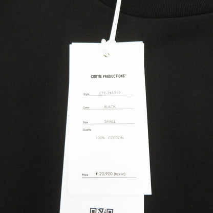 COOTIE | クーティー Spanish Pima Boxy S/S Tee 半袖Ｔシャツ CTE-26S312 ブラック サイズ：S【瀬戸大橋店】