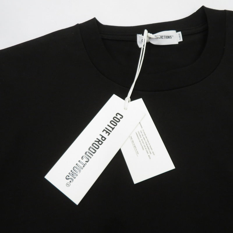 COOTIE | クーティー Spanish Pima Boxy S/S Tee 半袖Ｔシャツ CTE-26S312 ブラック サイズ：XL【瀬戸大橋店】