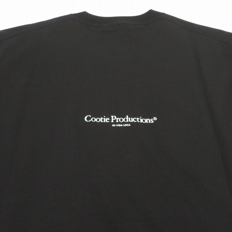 COOTIE | クーティー Spanish Pima Boxy S/S Tee 半袖Ｔシャツ CTE-26S312 ブラック サイズ：XL【瀬戸大橋店】