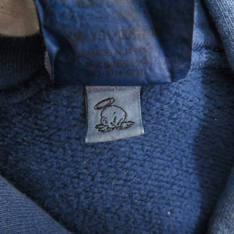 SAINT MICHAEL | セントマイケルセイントマイケル ANGEL HOODIE パーカー SM-YS1-0000-044 ヴィンテージ加工 ネイビー サイズ：M【瀬戸大橋店】