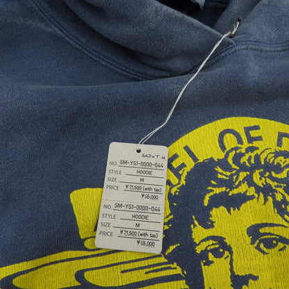 SAINT MICHAEL | セントマイケルセイントマイケル ANGEL HOODIE パーカー SM-YS1-0000-044 ヴィンテージ加工 ネイビー サイズ：M【瀬戸大橋店】