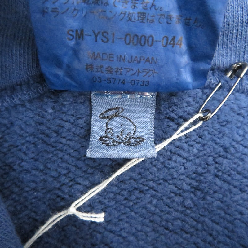 SAINT MICHAEL | セントマイケルセイントマイケル ANGEL HOODIE パーカー SM-YS1-0000-044 ヴィンテージ加工 ネイビー サイズ：M【瀬戸大橋店】