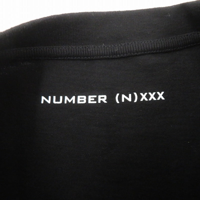 GOD SELECTION XXX | ゴッドセレクショントリプルエックス ×NUMBER (N)INE T-Shirt 半袖Ｔシャツ ブラック サイズ：XXL【瀬戸大橋店】