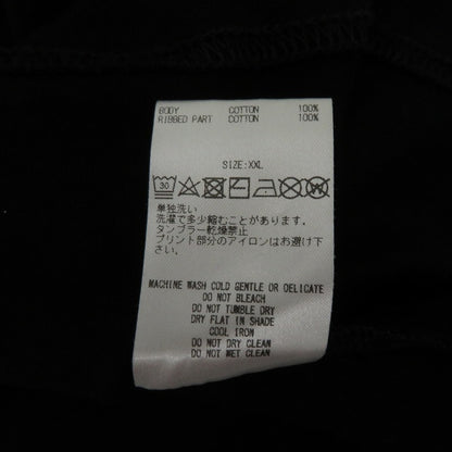GOD SELECTION XXX | ゴッドセレクショントリプルエックス ×NUMBER (N)INE T-Shirt 半袖Ｔシャツ ブラック サイズ：XXL【瀬戸大橋店】