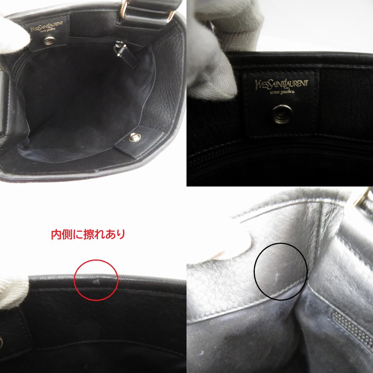 YVES SAINT LAURENT | イヴ・サンローラン ショルダーバッグ 125439・213312 ブラック【瀬戸大橋店】