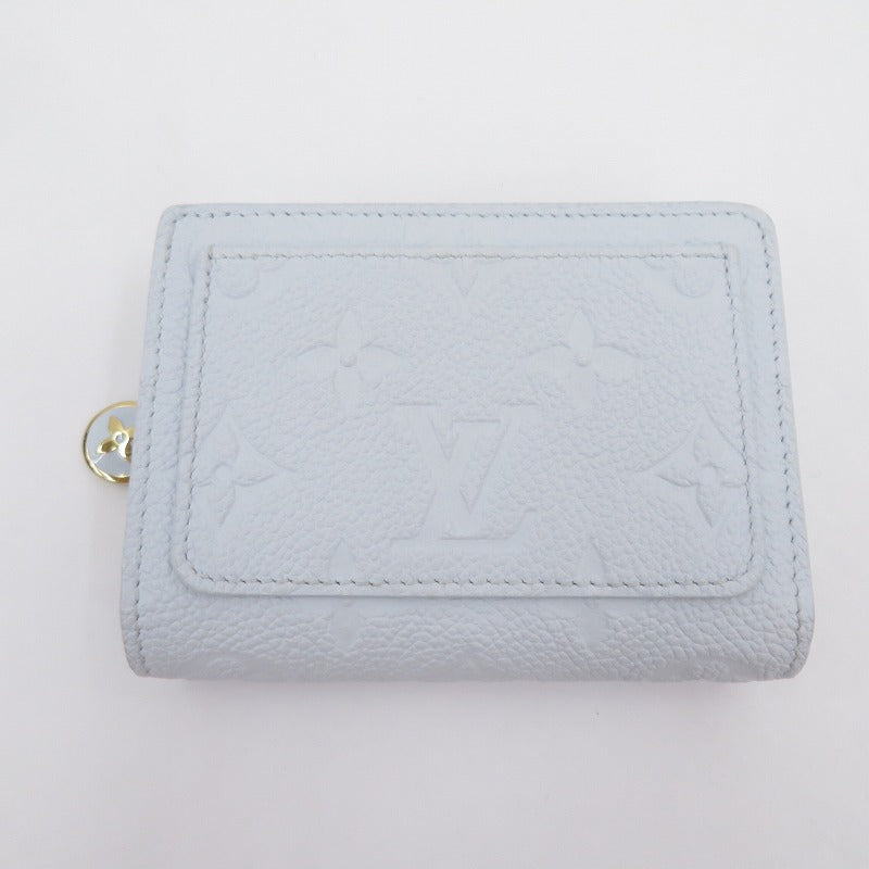 LOUIS VUITTON | ルイ・ヴィトン ポルトフォイユ・クレア 二つ折り財布 M14656 モノグラム アンプラント ブルー【瀬戸大橋店】