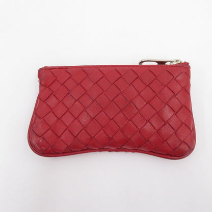 BOTTEGA VENETA | ボッテガヴェネタ イントレチャート キーリング付き コインケース 131232 レッド【瀬戸大橋店】