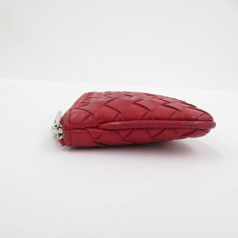 BOTTEGA VENETA | ボッテガヴェネタ イントレチャート キーリング付き コインケース 131232 レッド【瀬戸大橋店】