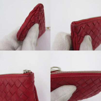 BOTTEGA VENETA | ボッテガヴェネタ イントレチャート キーリング付き コインケース 131232 レッド【瀬戸大橋店】