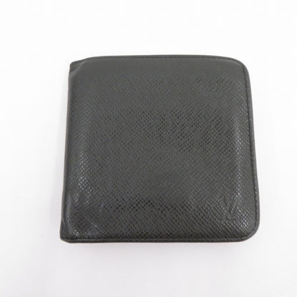 LOUIS VUITTON | ルイ・ヴィトン ポルトビエ・モネ ジップ 二つ折り財布 M30672 タイガ ブラック【瀬戸大橋店】
