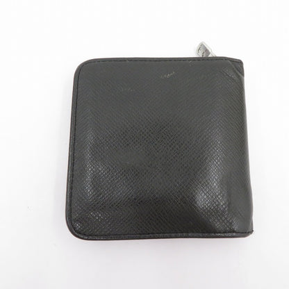 LOUIS VUITTON | ルイ・ヴィトン ポルトビエ・モネ ジップ 二つ折り財布 M30672 タイガ ブラック【瀬戸大橋店】