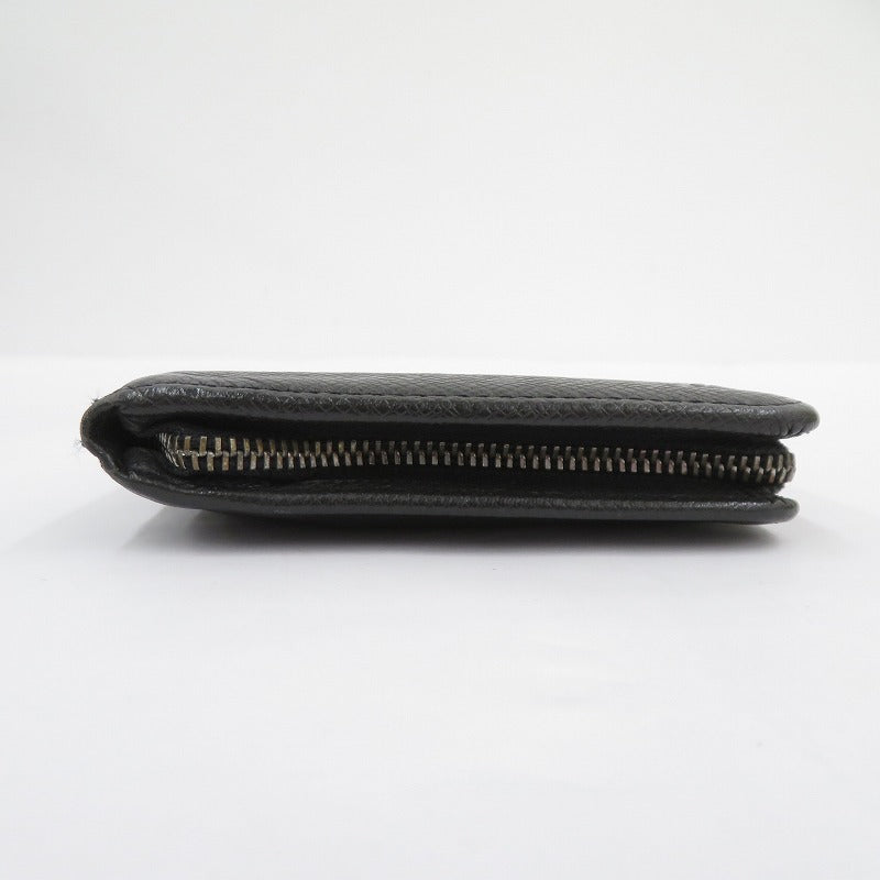 LOUIS VUITTON | ルイ・ヴィトン ポルトビエ・モネ ジップ 二つ折り財布 M30672 タイガ ブラック【瀬戸大橋店】