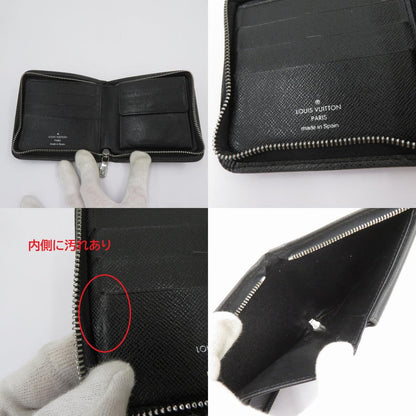 LOUIS VUITTON | ルイ・ヴィトン ポルトビエ・モネ ジップ 二つ折り財布 M30672 タイガ ブラック【瀬戸大橋店】