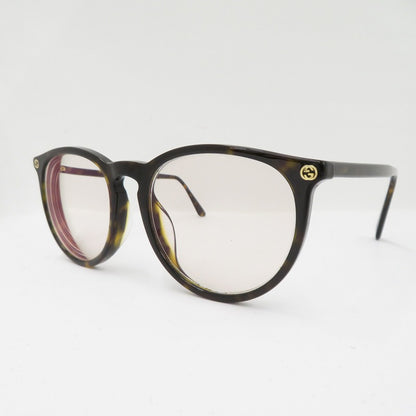 GUCCI | グッチ ※度入り メガネ GG0027OA サイズ：52□19 145 ブラウン【瀬戸大橋店】