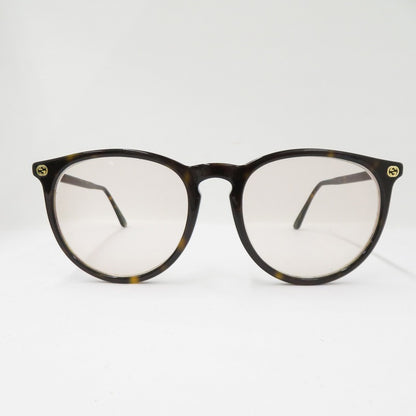 GUCCI | グッチ ※度入り メガネ GG0027OA サイズ：52□19 145 ブラウン【瀬戸大橋店】