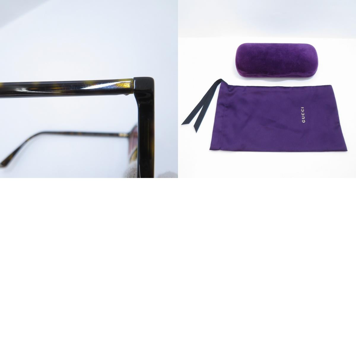GUCCI | グッチ ※度入り メガネ GG0027OA サイズ：52□19 145 ブラウン【瀬戸大橋店】