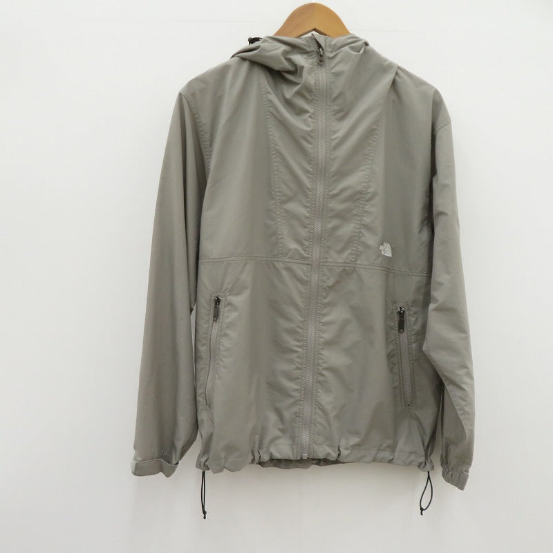 THE NORTH FACE | ザ・ノースフェイス Compact Jacket ナイロンジャケット NP72530 グレー サイズ：M【瀬戸大橋店】