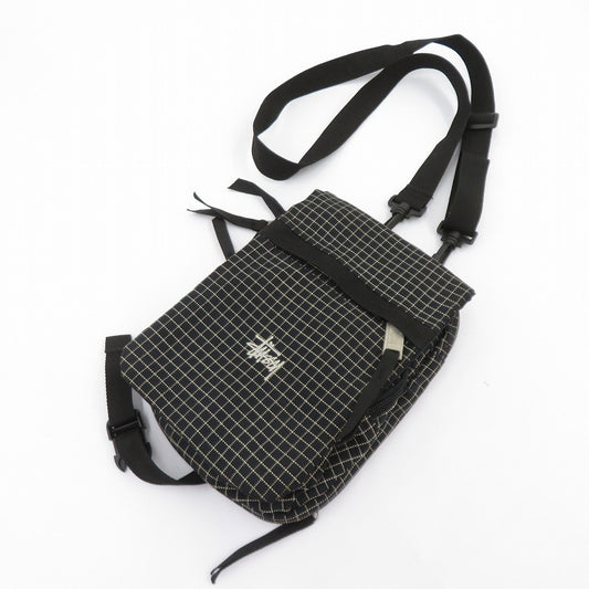 STUSSY | ステューシー 90S 紺タグ ショルダーバッグ ブラック【瀬戸大橋店】
