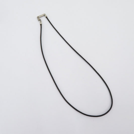 Maison Martin Margiela | メゾンマルタンマルジェラ レザーコード ネックレス ブラック【瀬戸大橋店】