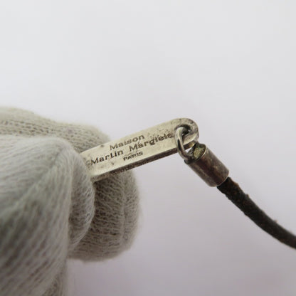 Maison Martin Margiela | メゾンマルタンマルジェラ レザーコード ネックレス ブラック【瀬戸大橋店】