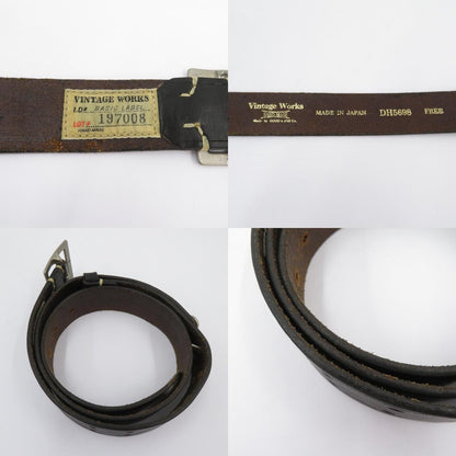 VITAGE WORKS | ヴィンテージワークス 茶芯 LOT 197008 ベルト DH5698 ブラック