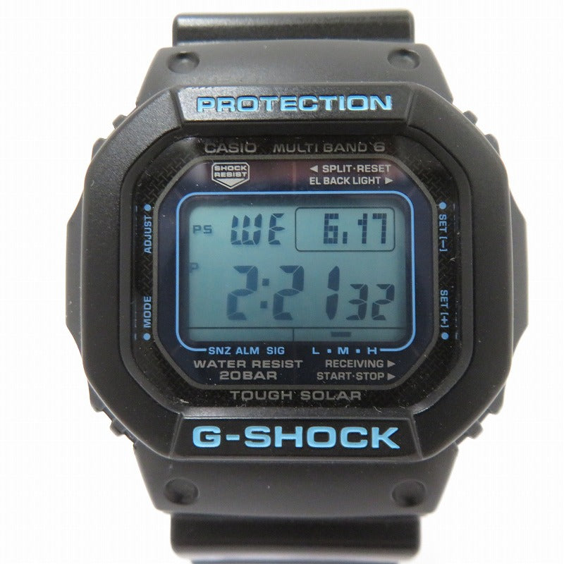 G-SHOCK | ジーショック デジタル電波ソーラー 腕時計 GW-M5610BA-1JF ブラック【瀬戸大橋店】