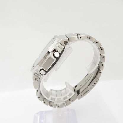 G-SHOCK | ジーショック FULL METAL アナデジ 電波ソーラー 腕時計 GM-B2100SD-1AJF シルバー 文字盤ブラック【瀬戸大橋店】
