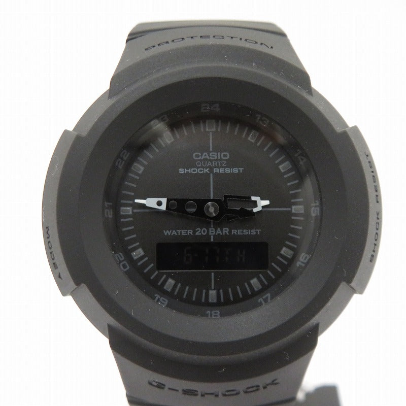G-SHOCK | ジーショック AW-500 SERIES アナデジクォーツ 腕時計 AW-500BB-1EJF ブラック 文字盤ブラック【瀬戸大橋店】