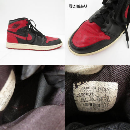 NIKE | ナイキ Air Jordan 1 'Defining Moments Pack One 60 Pts' スニーカー 332550-061 サイズ:28.5cm レッド 28.5cm【瀬戸大橋店】