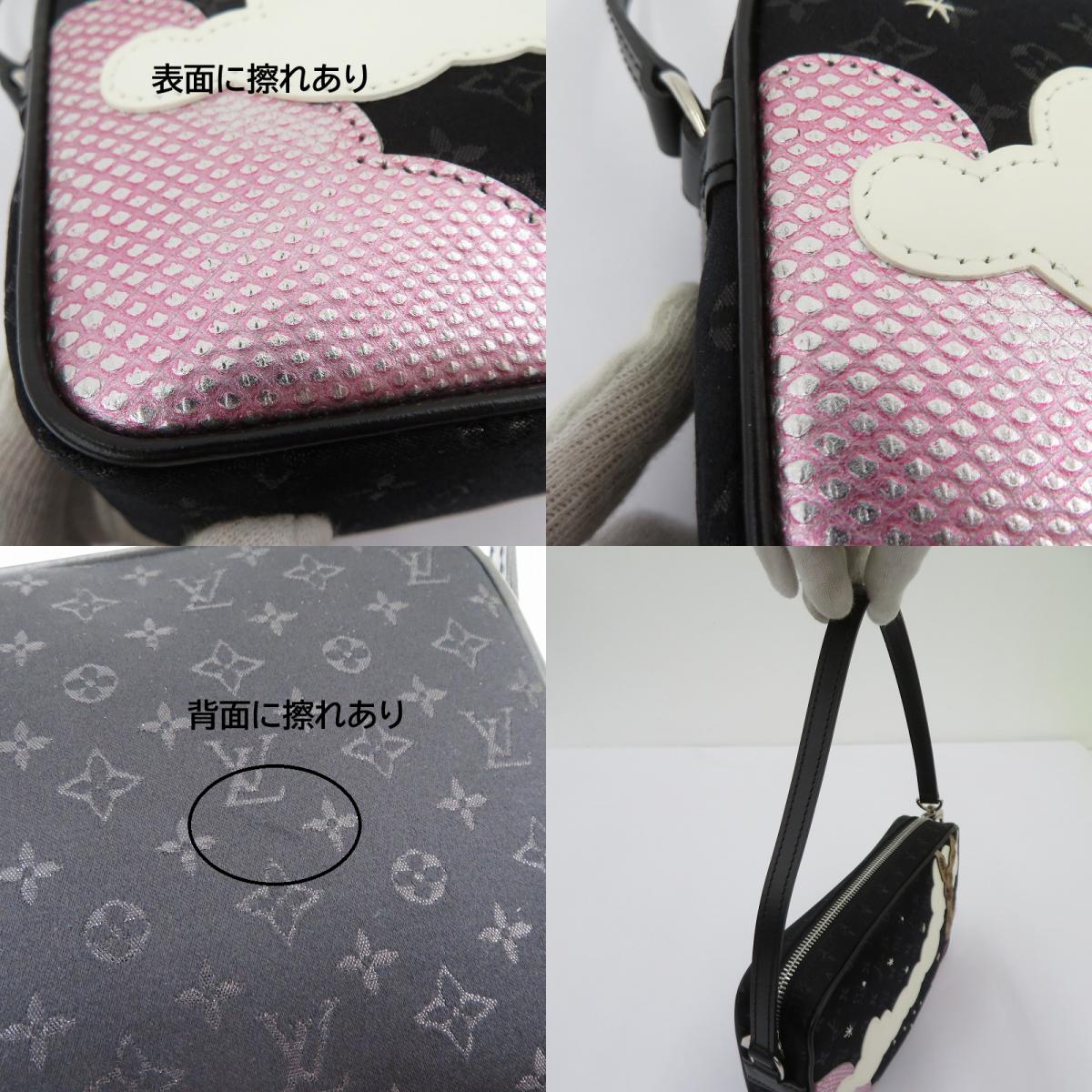 LOUIS VUITTON | ルイ・ヴィトン ポシェット・コント ドゥ フェ ハンドバッグ M92275 ブラック【瀬戸大橋店】