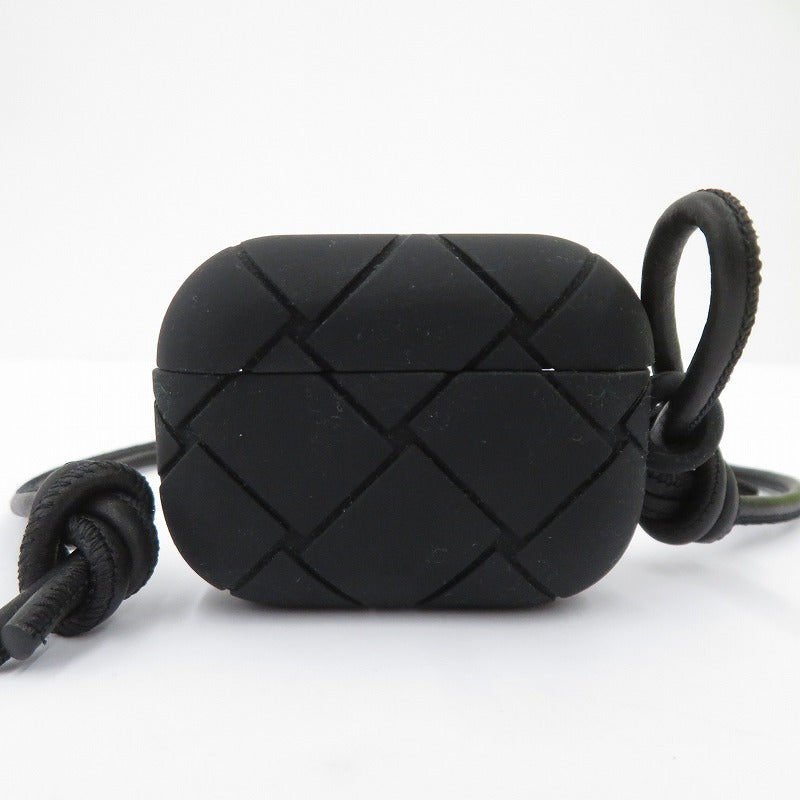 BOTTEGA VENETA | ボッテガヴェネタ AirPods Pro イヤフォンケース その他小物 691715 V0EY0 ブラック【瀬戸大橋店】