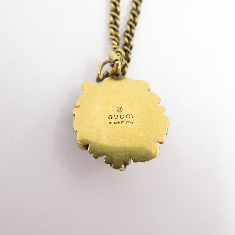 GUCCI | グッチ ライオンヘッド ネックレス 410673 ゴールド【瀬戸大橋店】