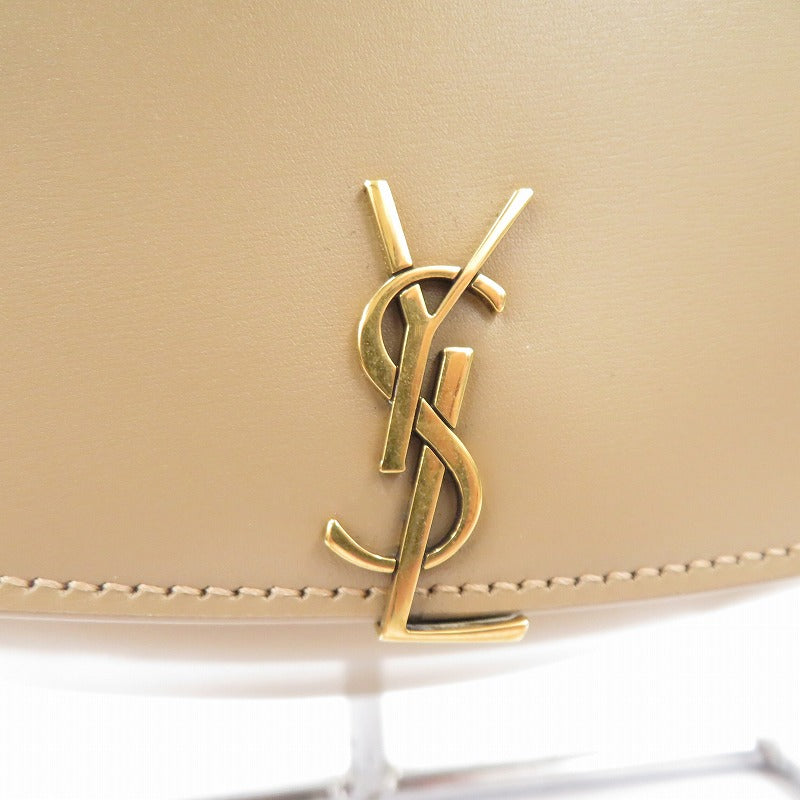 SAINT LAURENT | サンローラン ミニ ヴォルテール トップハンドルバッグ ハンドバッグ 800846 ベージュ【瀬戸大橋店】