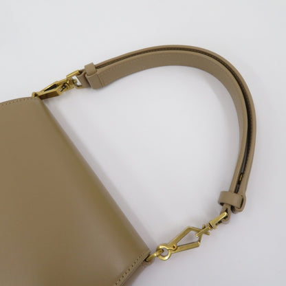 SAINT LAURENT | サンローラン ミニ ヴォルテール トップハンドルバッグ ハンドバッグ 800846 ベージュ【瀬戸大橋店】