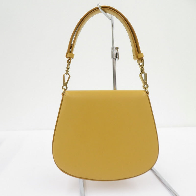 SAINT LAURENT | サンローラン ミニ ヴォルテール トップハンドルバッグ ハンドバッグ 800846 イエロー【瀬戸大橋店】