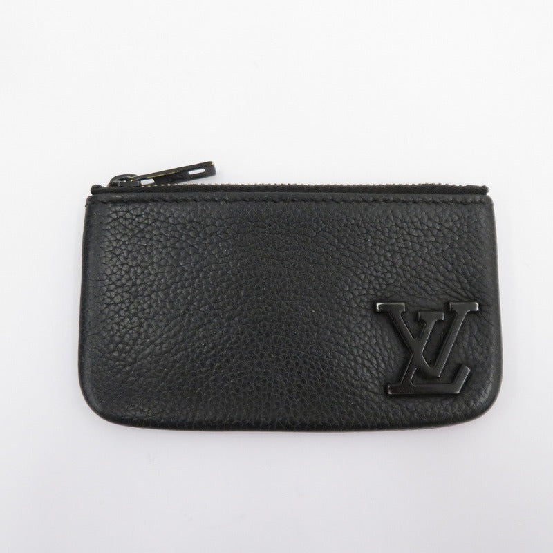 LOUIS VUITTON | ルイ・ヴィトン ポシェット・クレ コインケース M81031 ブラック【瀬戸大橋店】