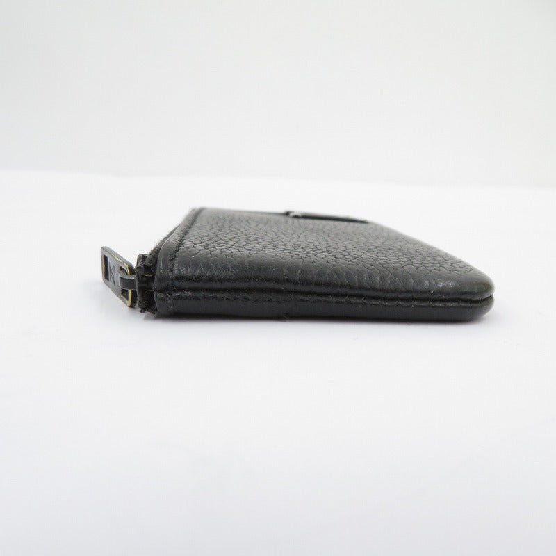 LOUIS VUITTON | ルイ・ヴィトン ポシェット・クレ コインケース M81031 ブラック【瀬戸大橋店】