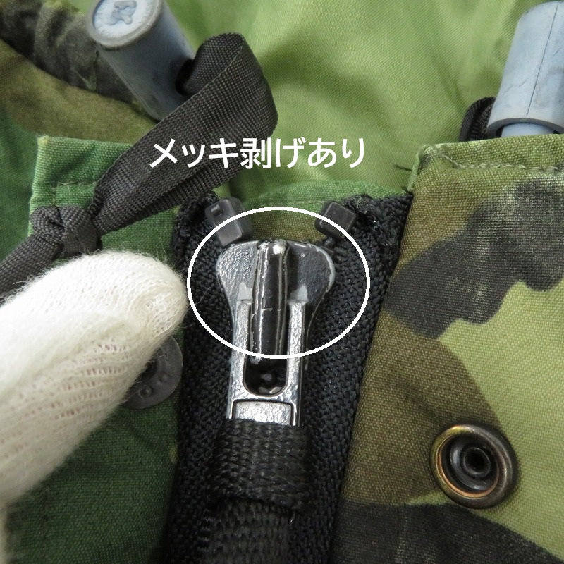 MILITARY衣料 | ミリタリーイリョウ PARKA COLD WEATHER カモ ミリタリージャケット 8415-01-228-1316 グリーン サイズ：M【瀬戸大橋店】