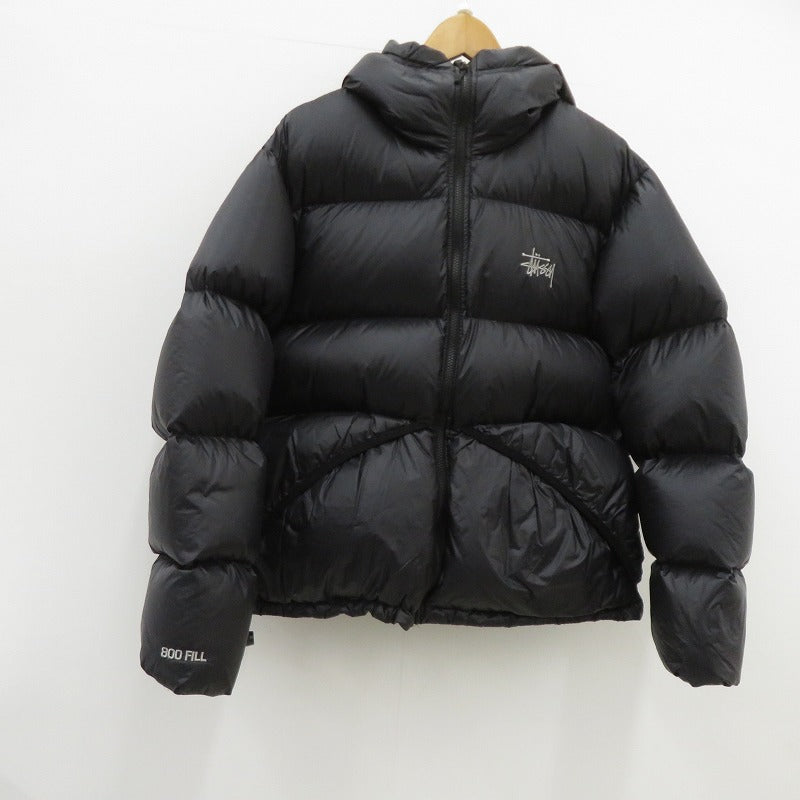 STUSSY | ステューシー MICRO RIPSTOP DOWN PARKA ダウンジャケット 115685 ブラック サイズ：M【瀬戸大橋店】