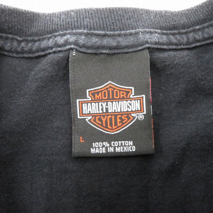 HARLEY-DAVIDSON | ハーレーダビットソン イーグル 半袖Ｔシャツ ブラック サイズ：L【瀬戸大橋店】
