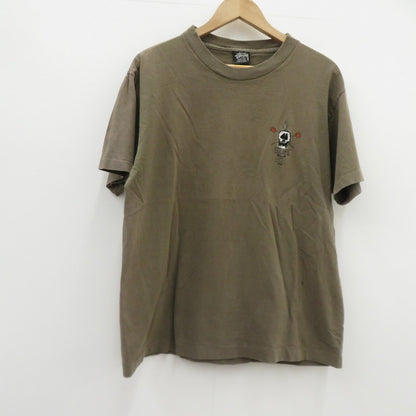 STUSSY | ステューシー 80年代後期 半袖Ｔシャツ ブラウン サイズ：M【瀬戸大橋店】