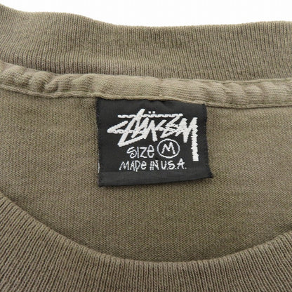 STUSSY | ステューシー 80年代後期 半袖Ｔシャツ ブラウン サイズ：M【瀬戸大橋店】