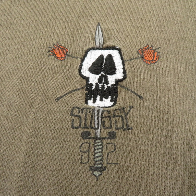 STUSSY | ステューシー 80年代後期 半袖Ｔシャツ ブラウン サイズ：M【瀬戸大橋店】