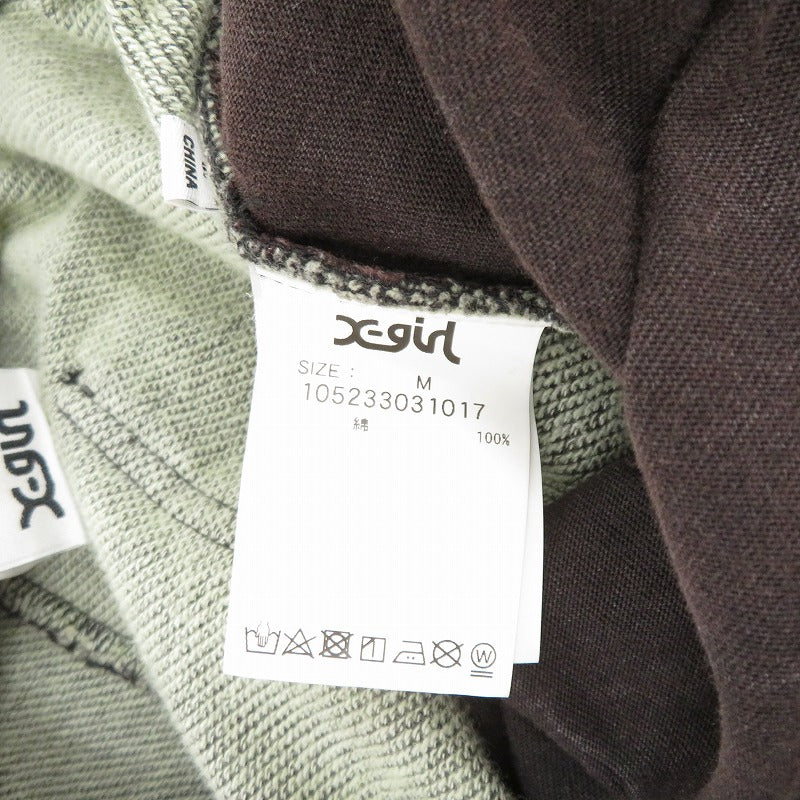 X-girl | エックスガール CARGO SWEAT PANTS スウェットパンツ パンツ 105233031017 グレー サイズ：M【瀬戸大橋店】